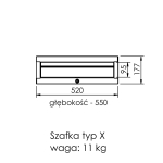 Stół dwumodułowy CSW 12 XS